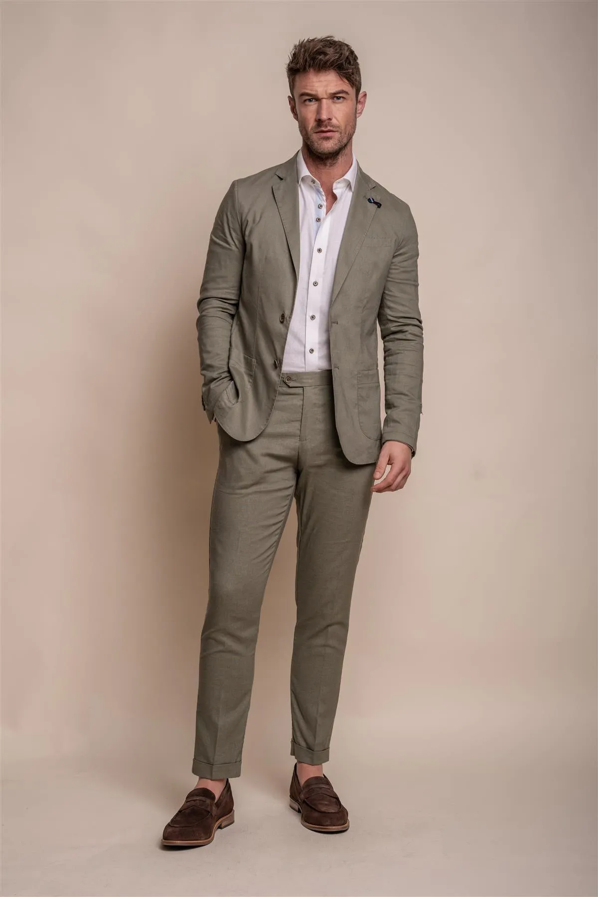 Alvari Sage Quarter Lined Blazer