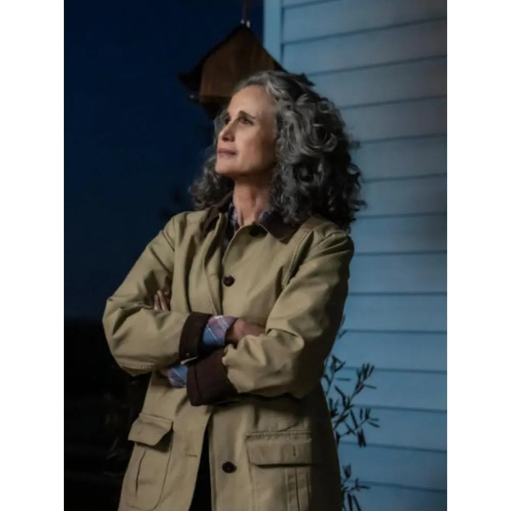 Andie Macdowell Brown Jacket