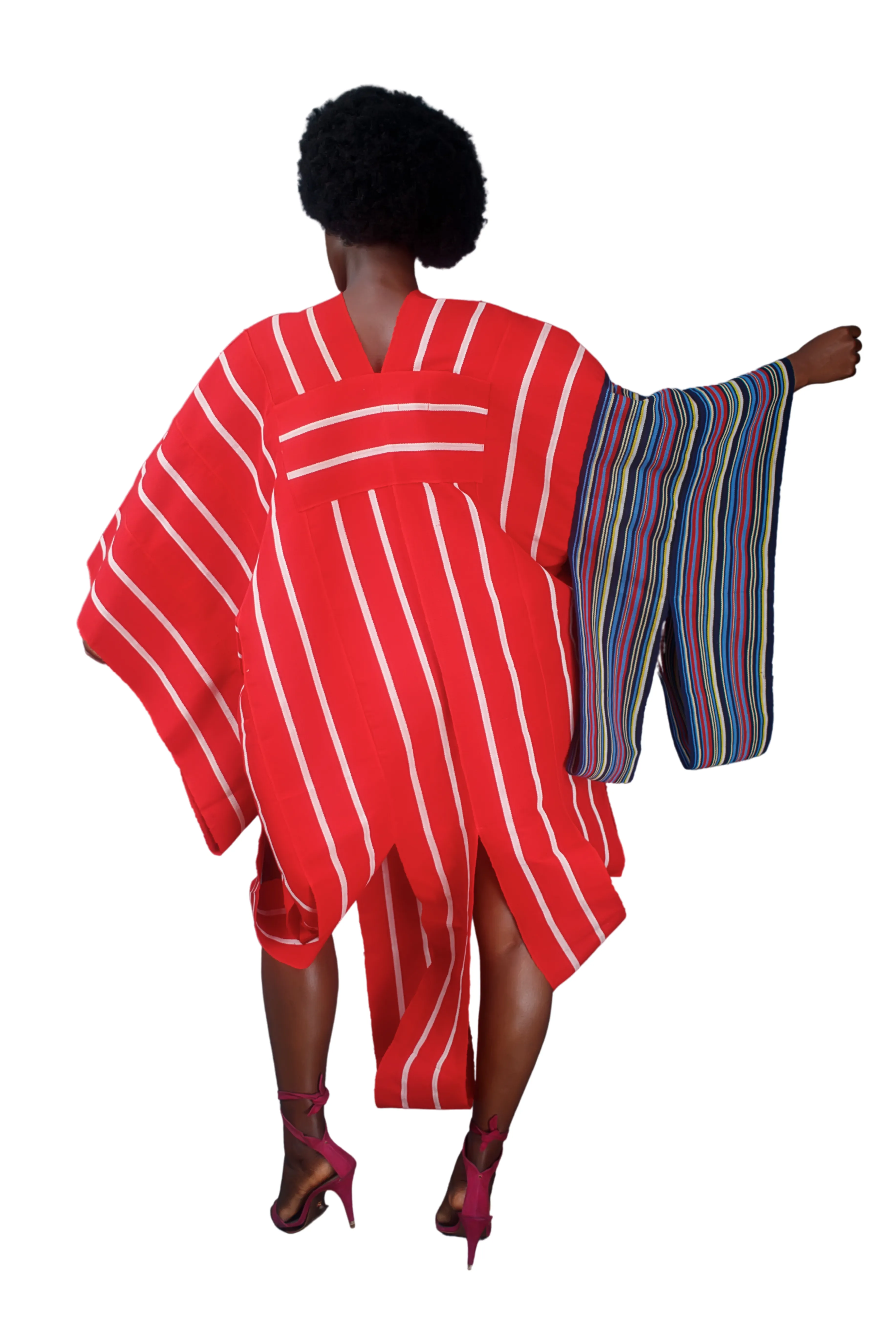 Aso-Oke Agbada Dress