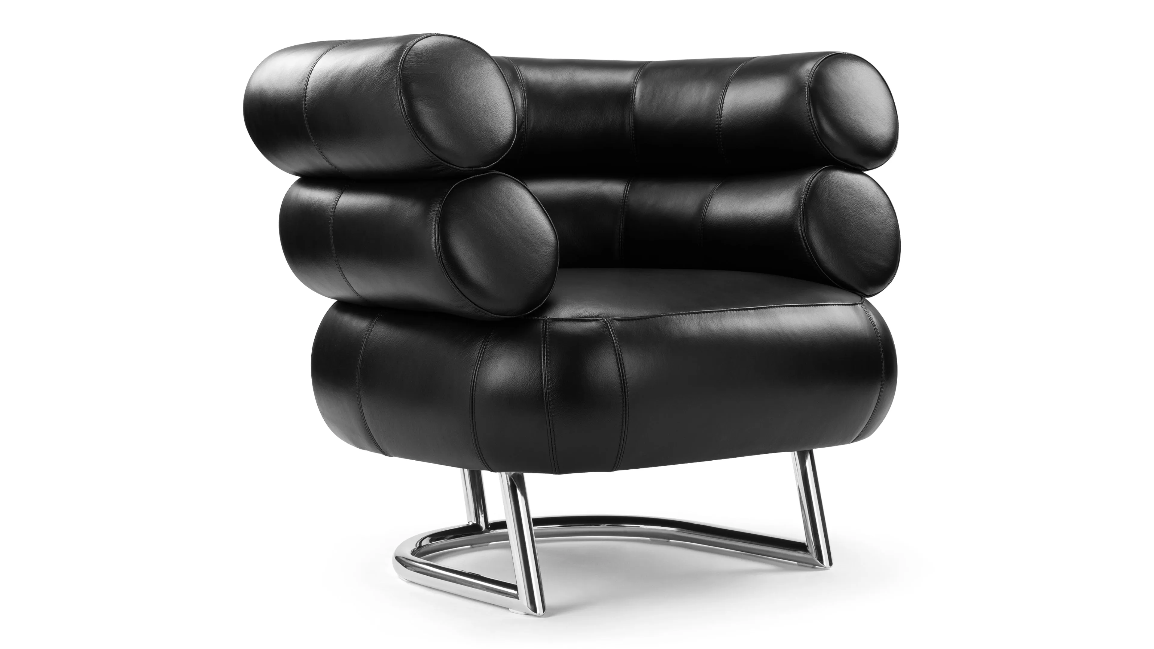 Bibendum - Bibendum Chair, Midnight Black Premium Leather