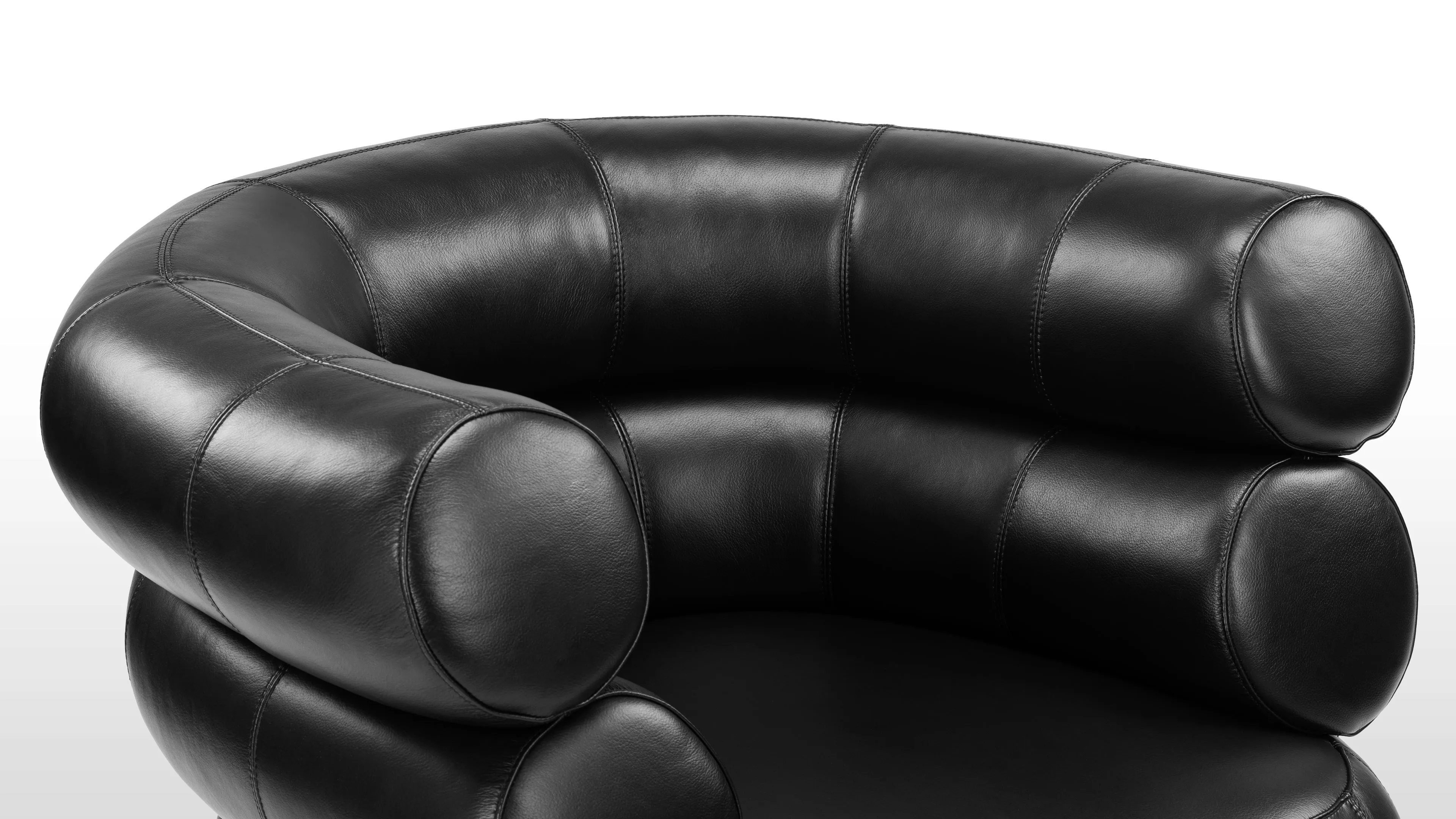 Bibendum - Bibendum Chair, Midnight Black Premium Leather