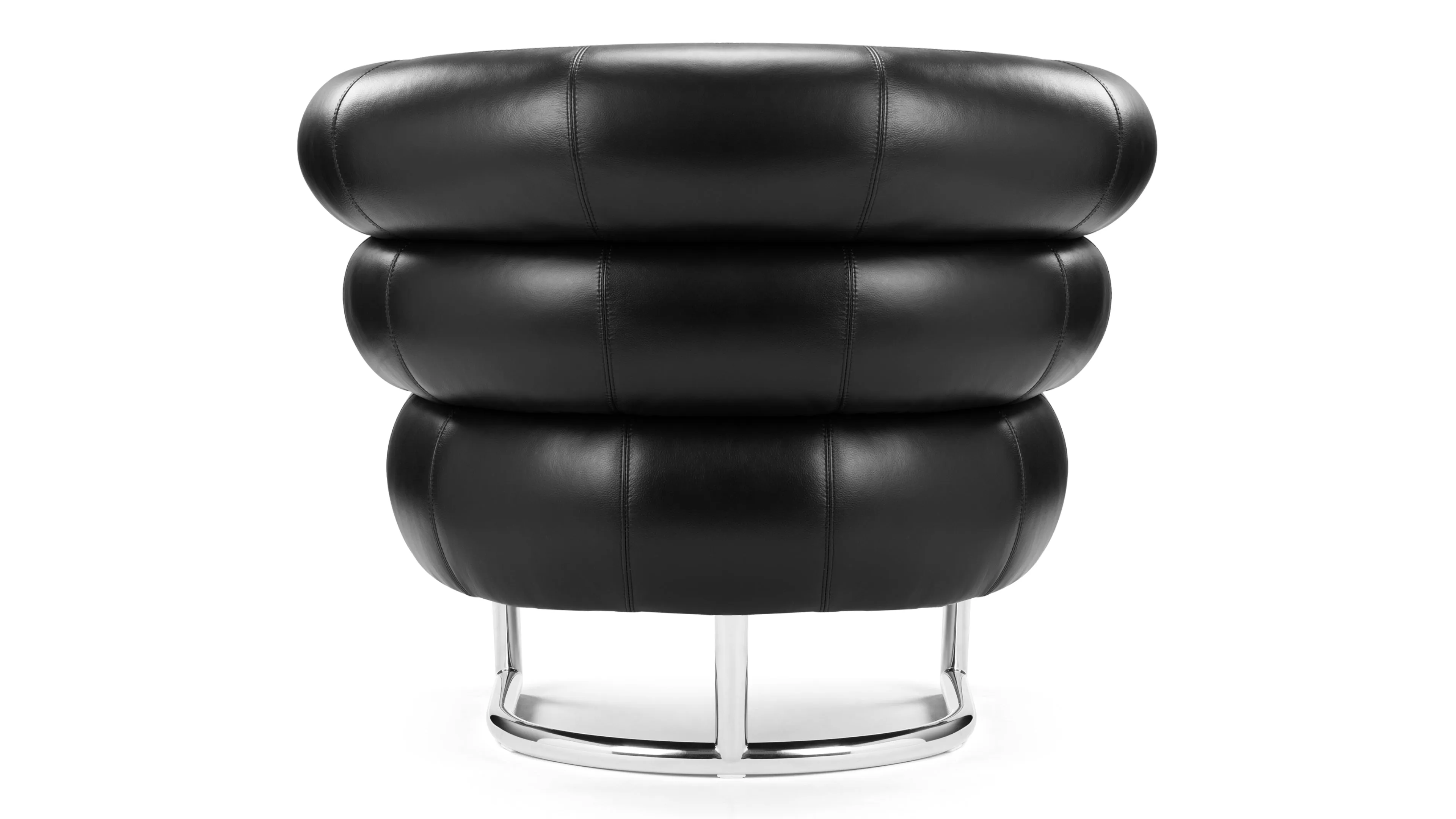 Bibendum - Bibendum Chair, Midnight Black Premium Leather