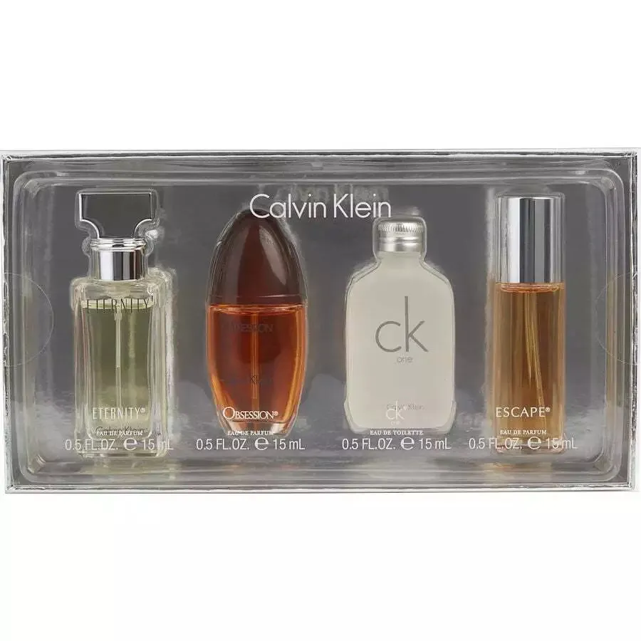 Calvin Klein 4Pc X 15Ml Mini Set Women