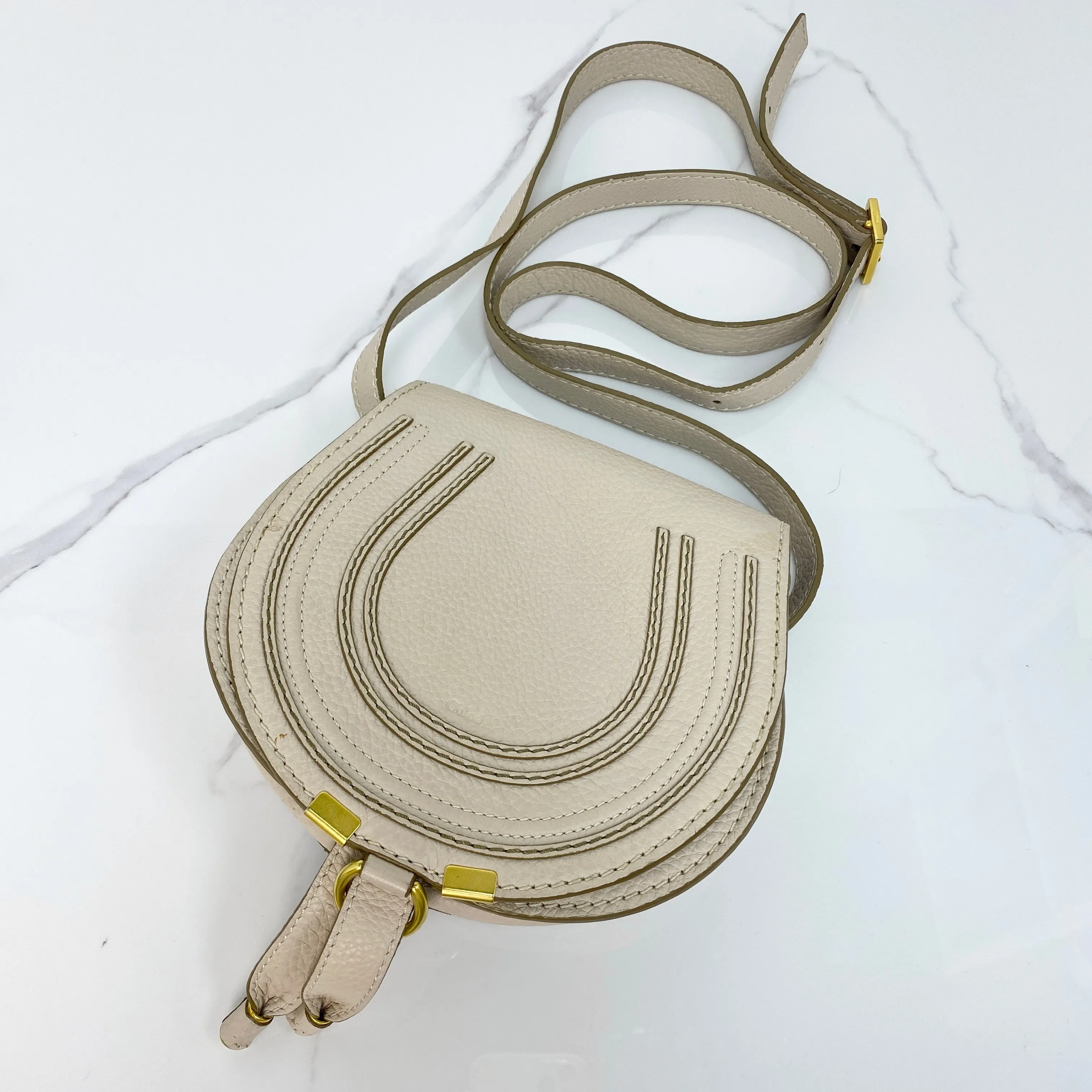 Chloé Marcie Crossbody Leather Bag