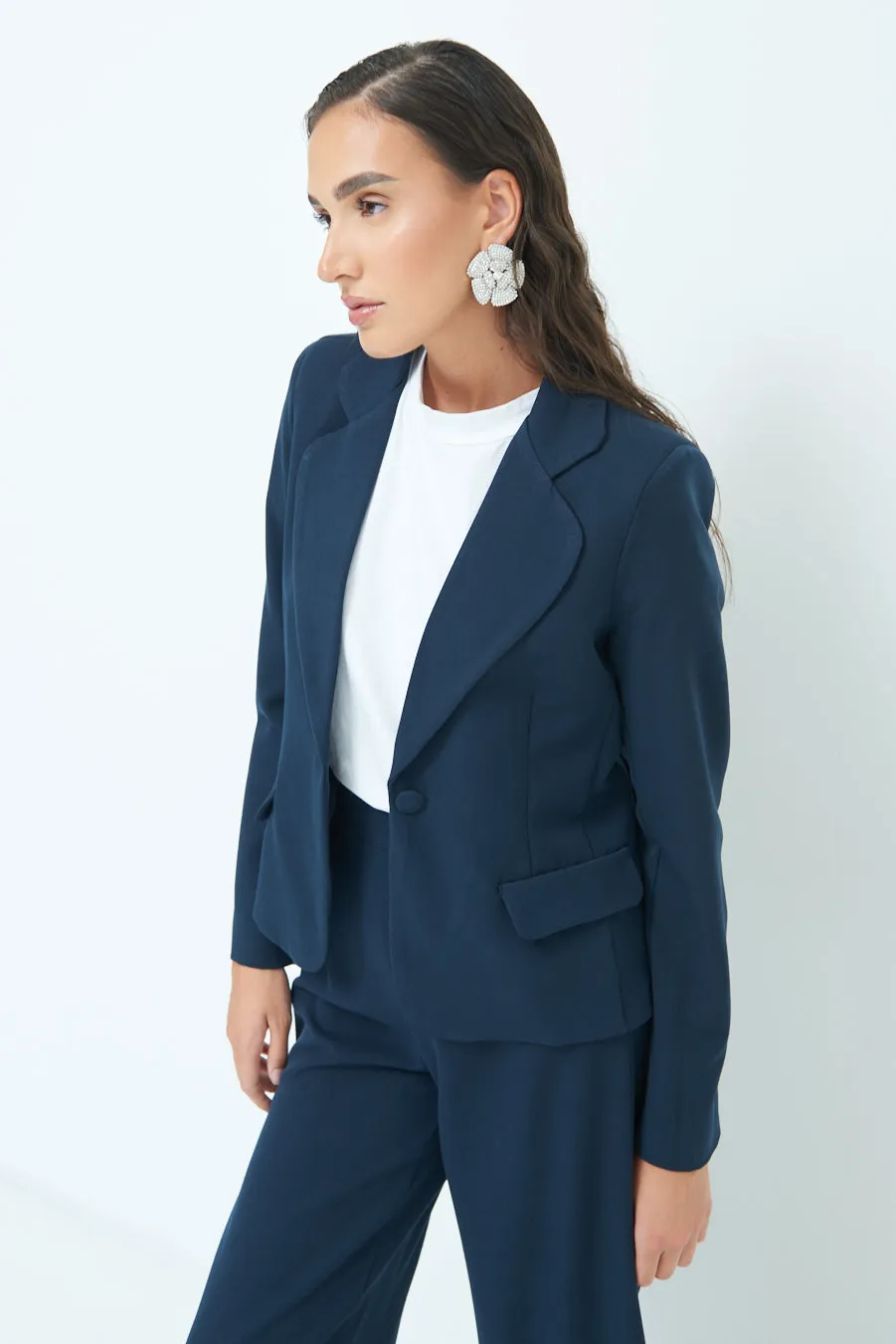 Classic fitted blazer wholesale