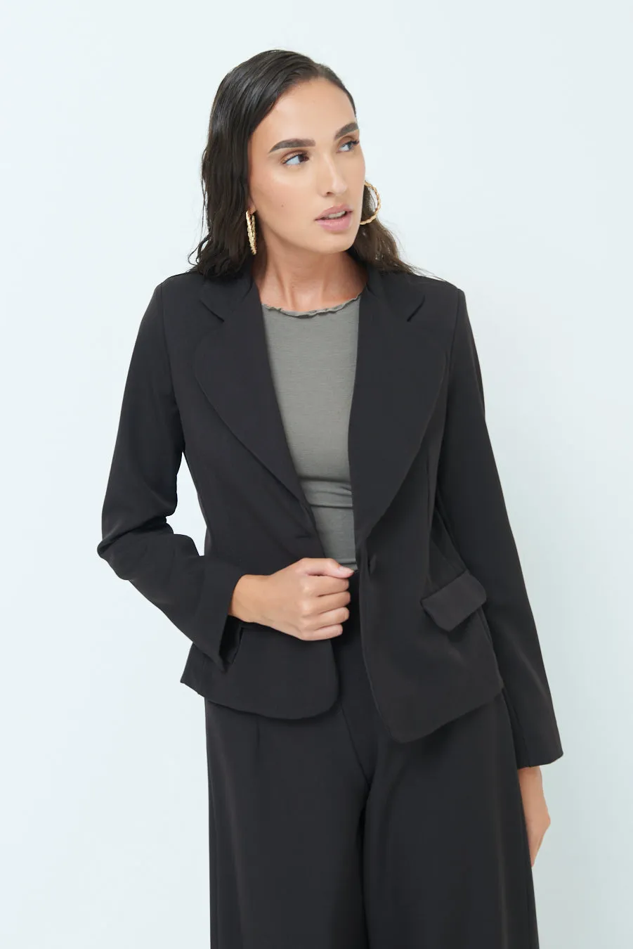 Classic fitted blazer wholesale