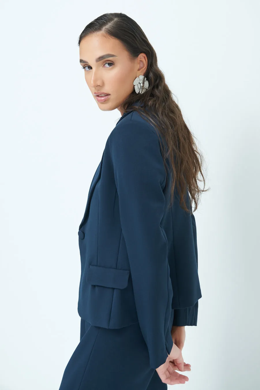 Classic fitted blazer wholesale