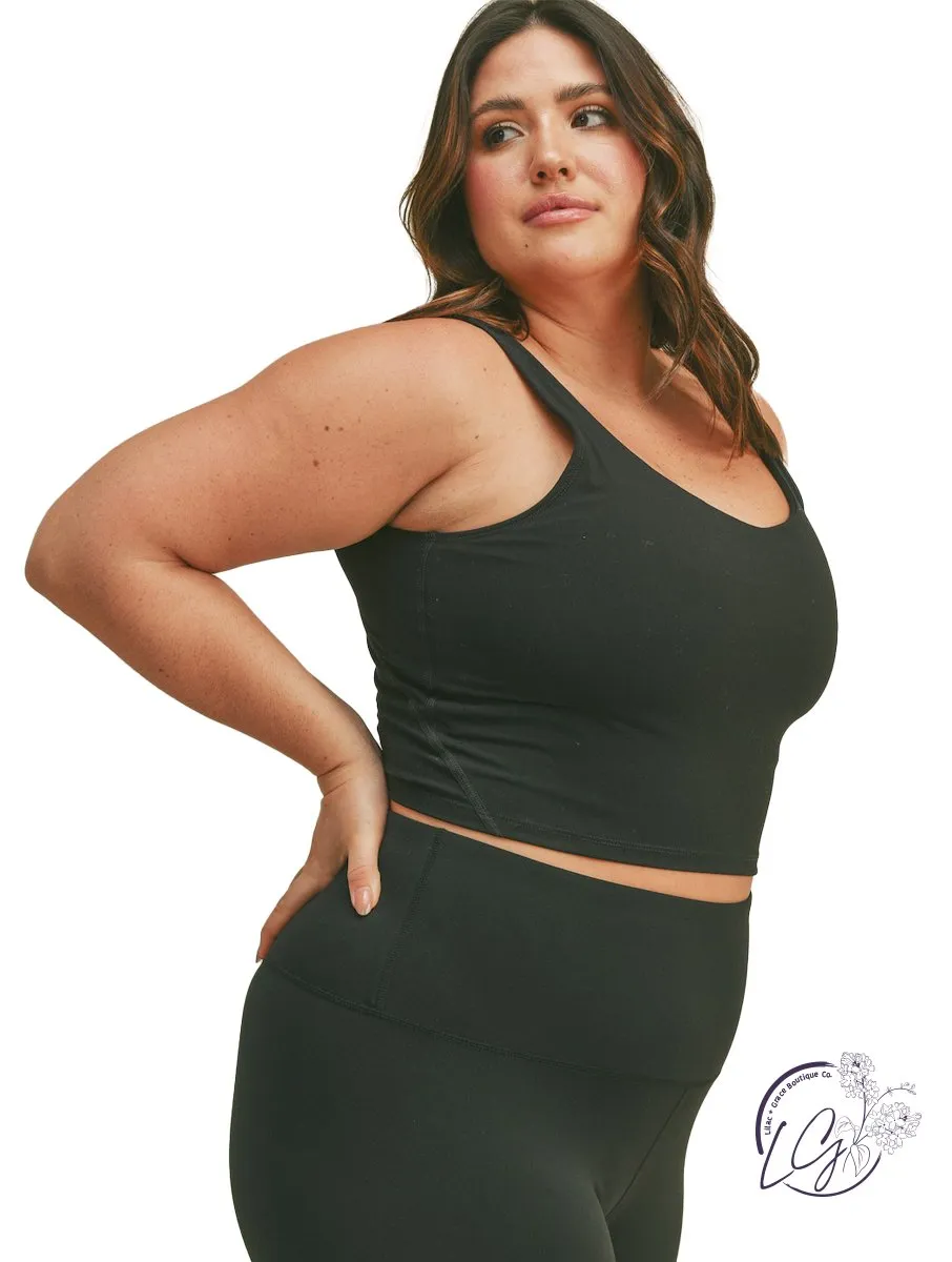 Curvy Precision Fit Cropped Tank