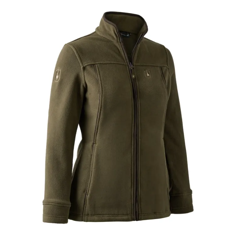 Deerhunter Ladies Eagle Fleece Jacket - Tarmac Green