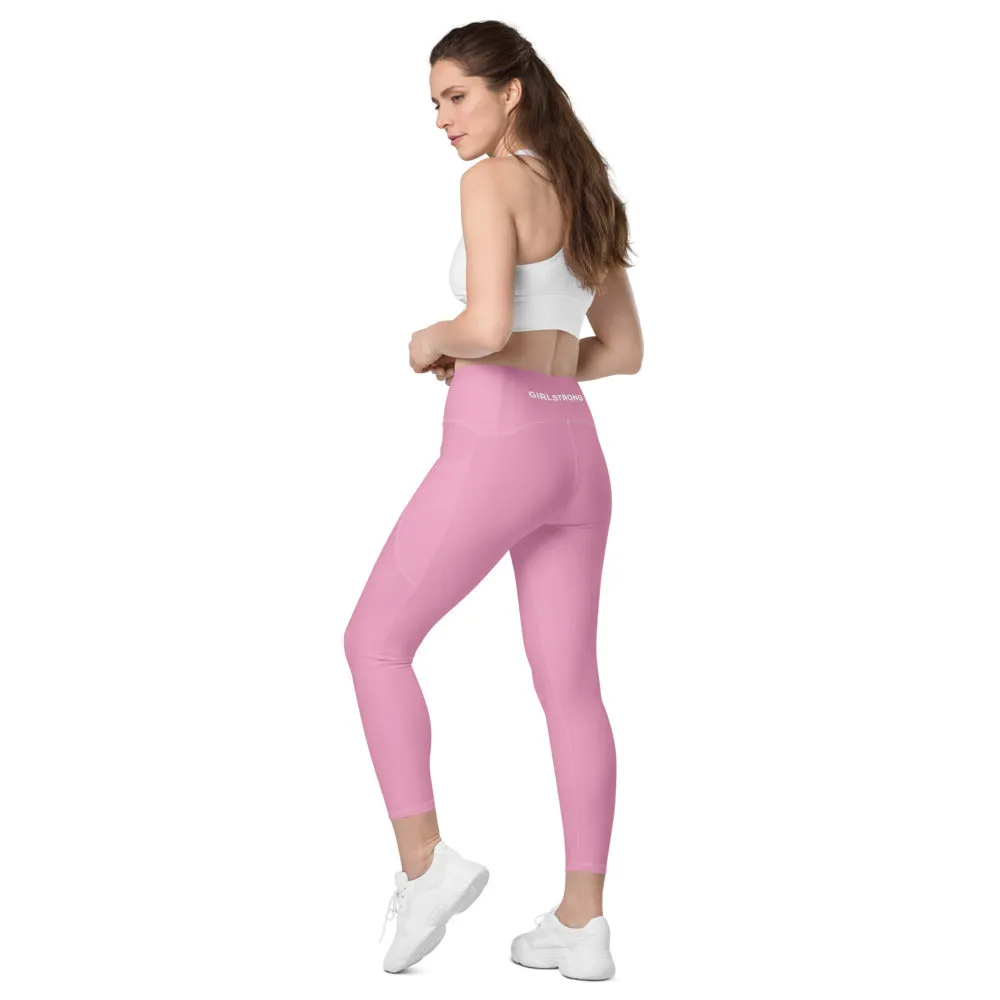 ELEVATED ESSENTIALS, THE PERFECT SIDE POCKET LEGGING PRETTY PINK