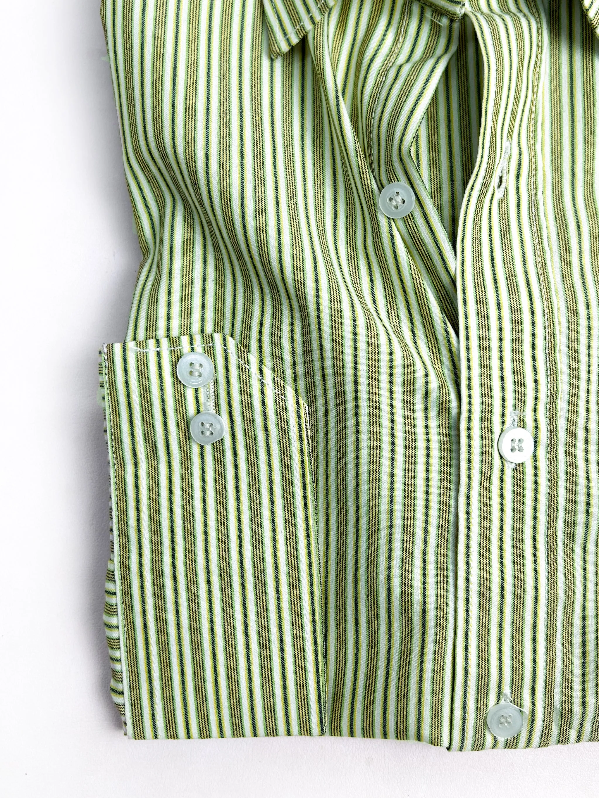 Green Lines Formal Dress Shirt For Men AN MFS108