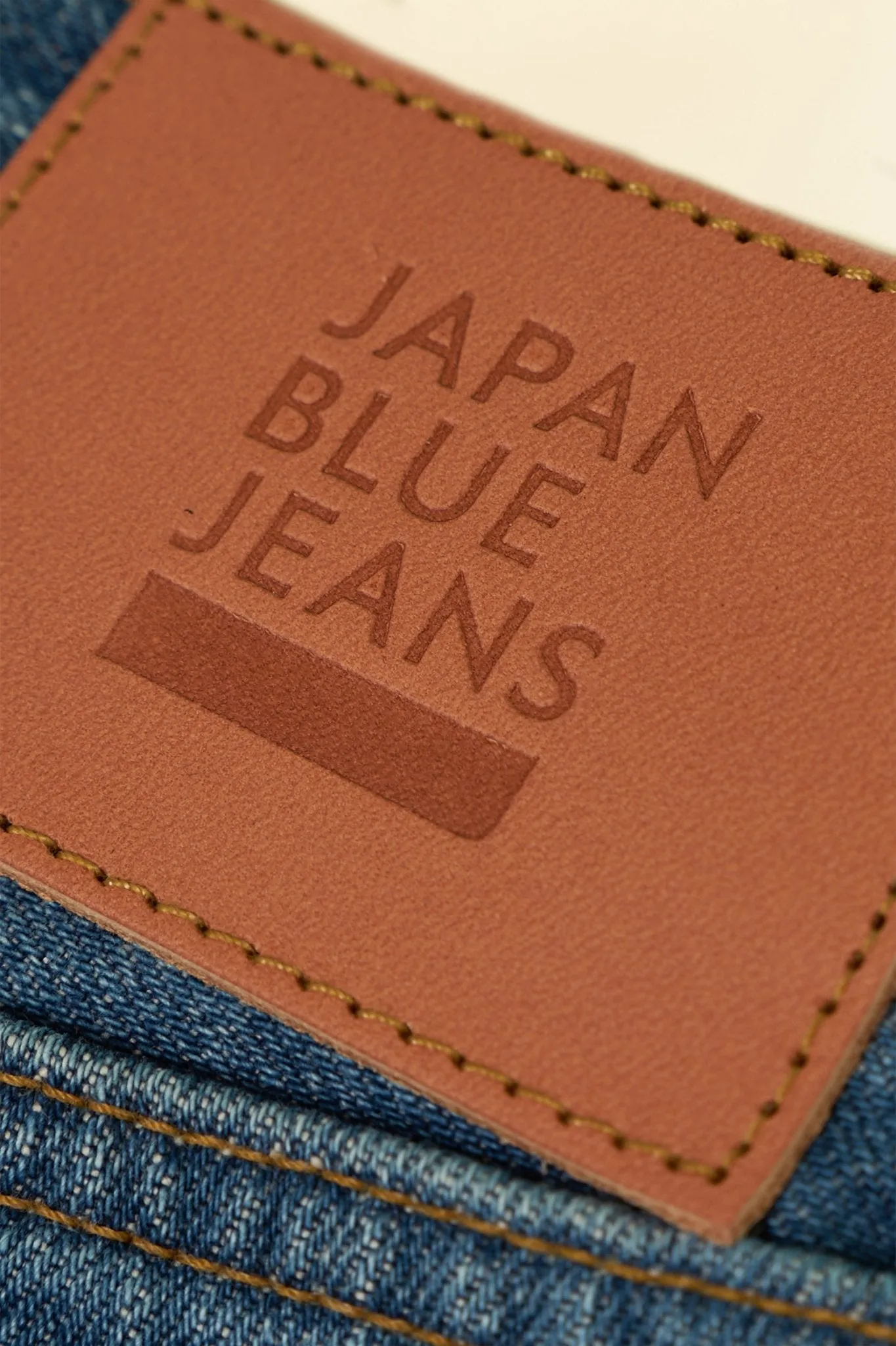 Japan Blue J504 Africa Loose Fit Mid Wash Selvedge Denim - 12.5oz