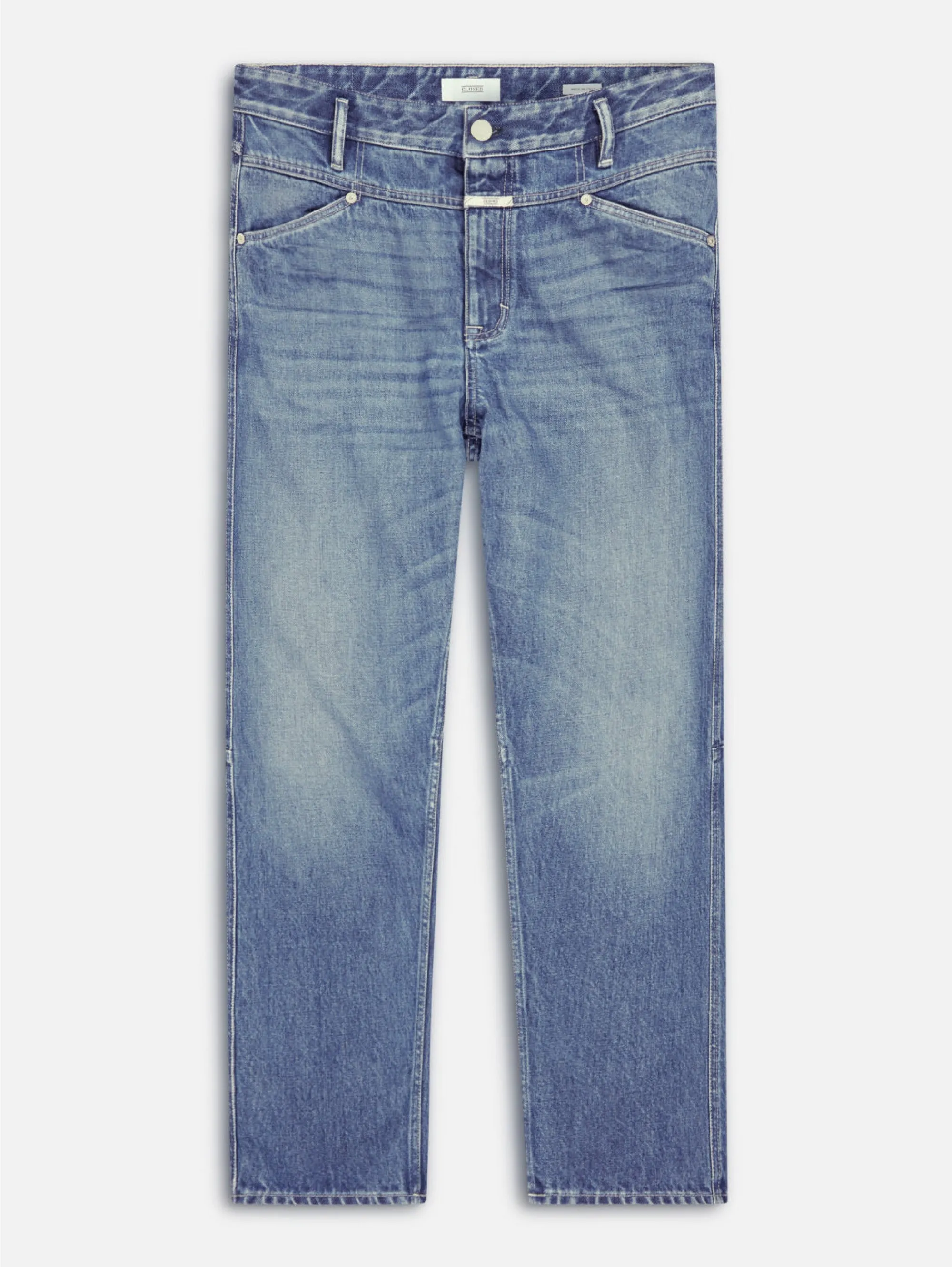 Jeans Relaxed Fit Mid Blue