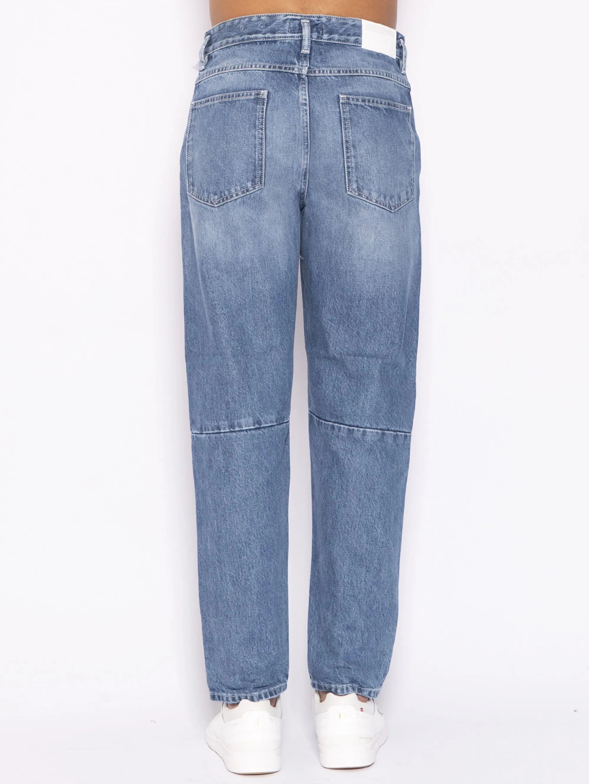 Jeans Relaxed Fit Mid Blue