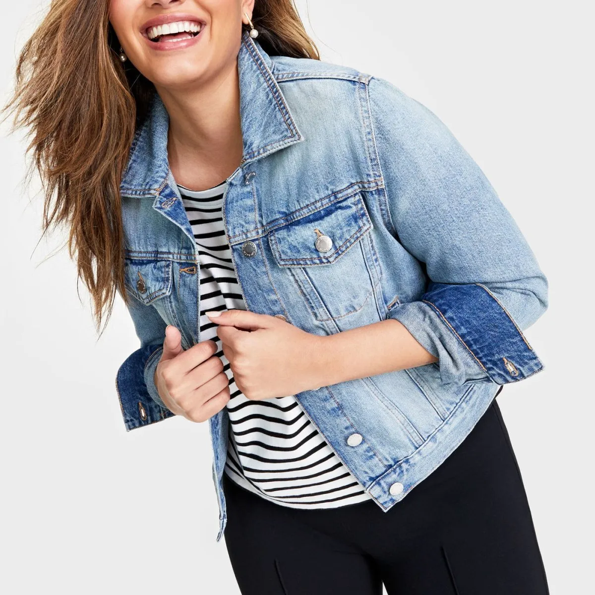 Ladies Macy's Denim Jacket