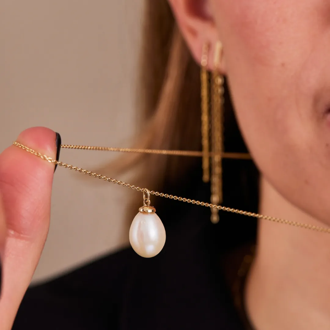 Long Pearl Pendant