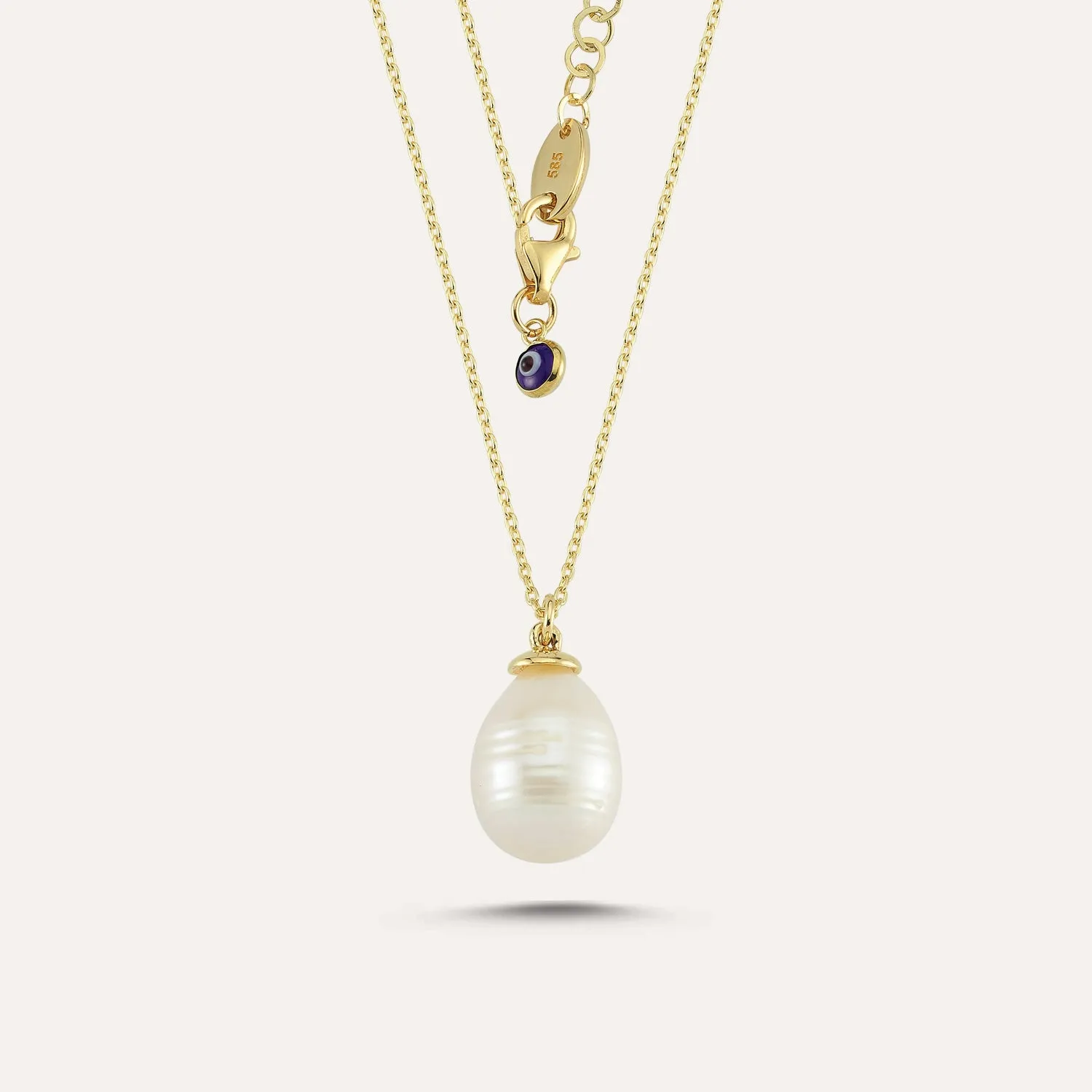 Long Pearl Pendant