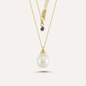 Long Pearl Pendant