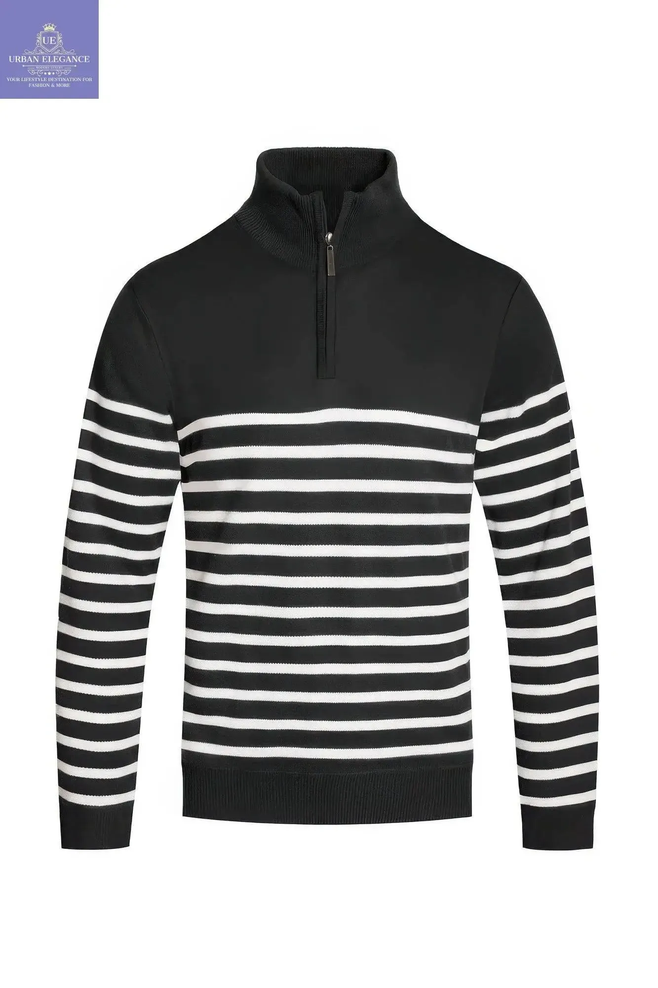 Men's Stylish Quarter-Zip Pullover Jacket