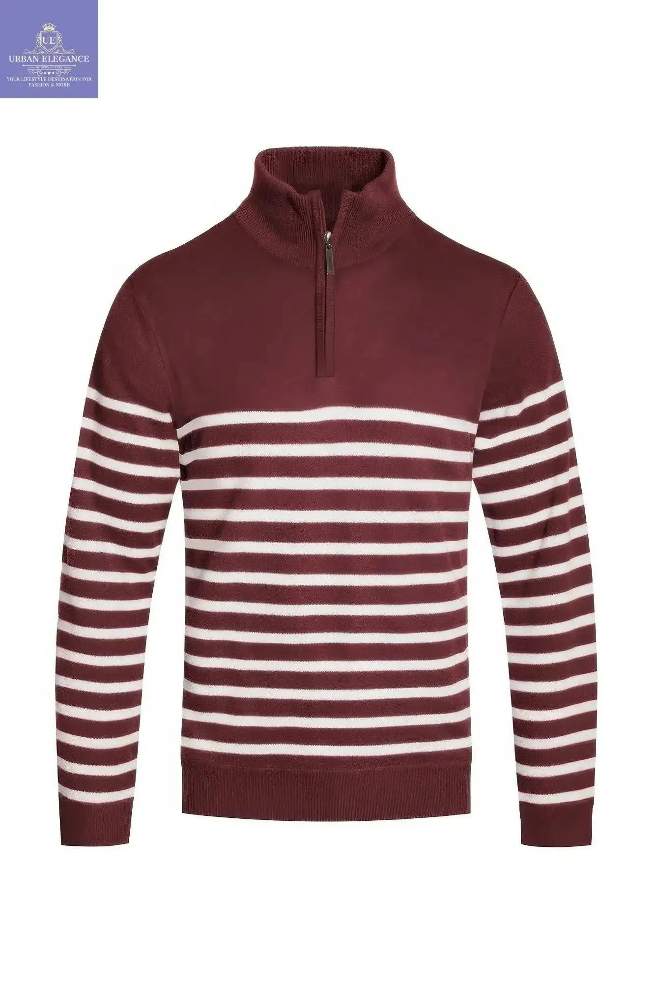 Men's Stylish Quarter-Zip Pullover Jacket