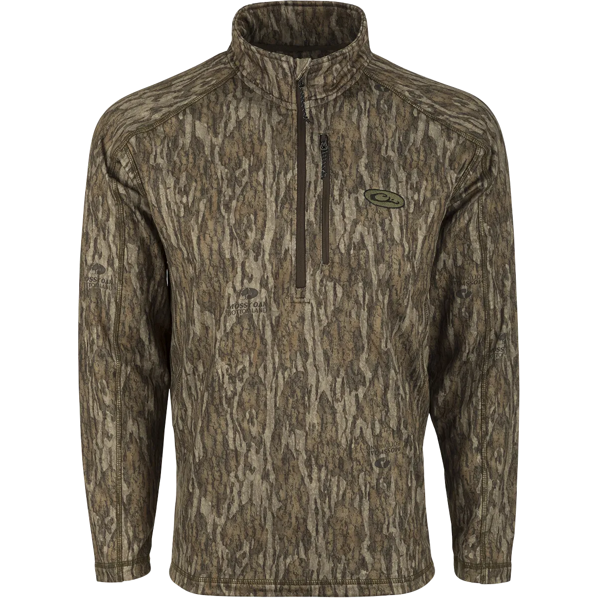 MST Breathelite Quarter Zip Camo Pullover