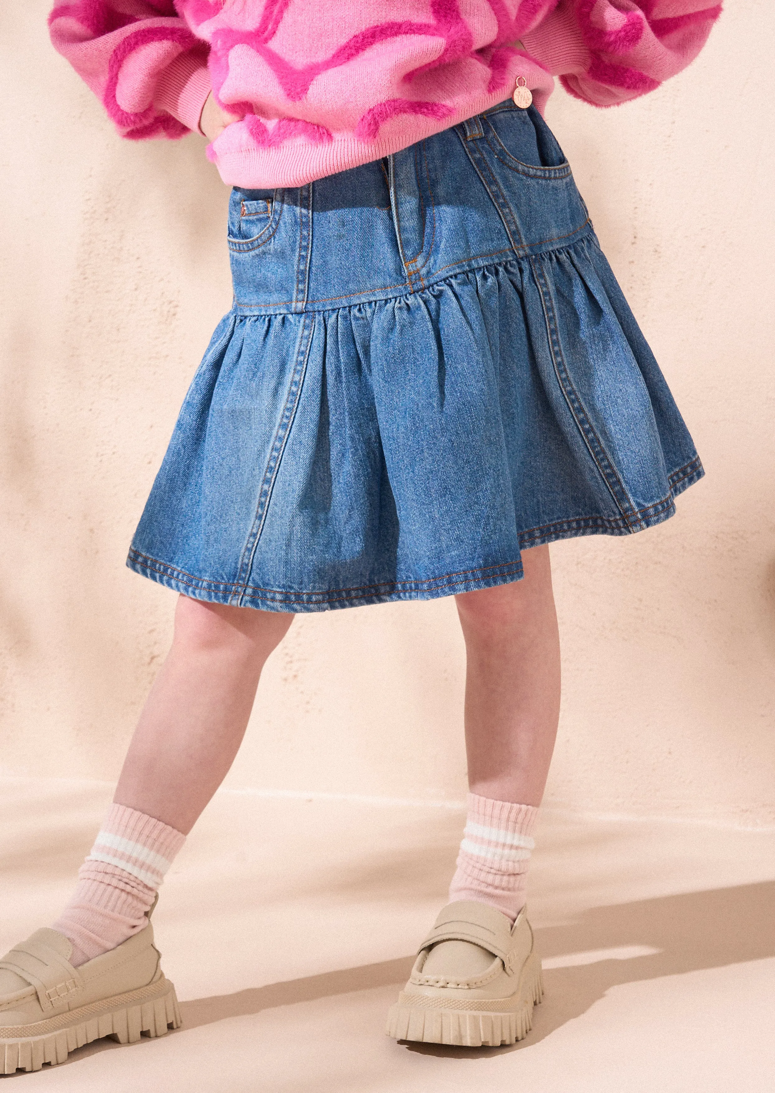 Noemie Denim Skirt