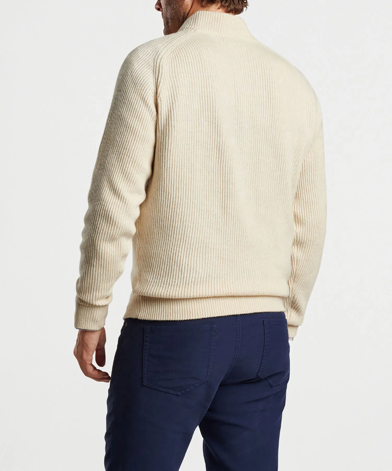 Peter Millar Digby 3 Button Mock Sweater