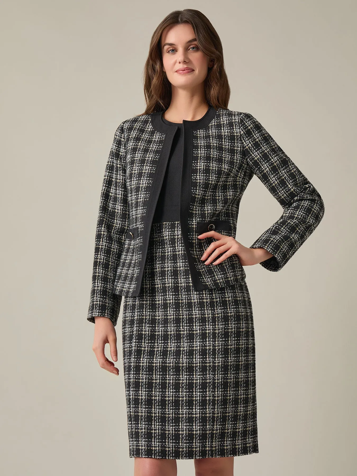 Petite Bradshaw Jacket, Tweed