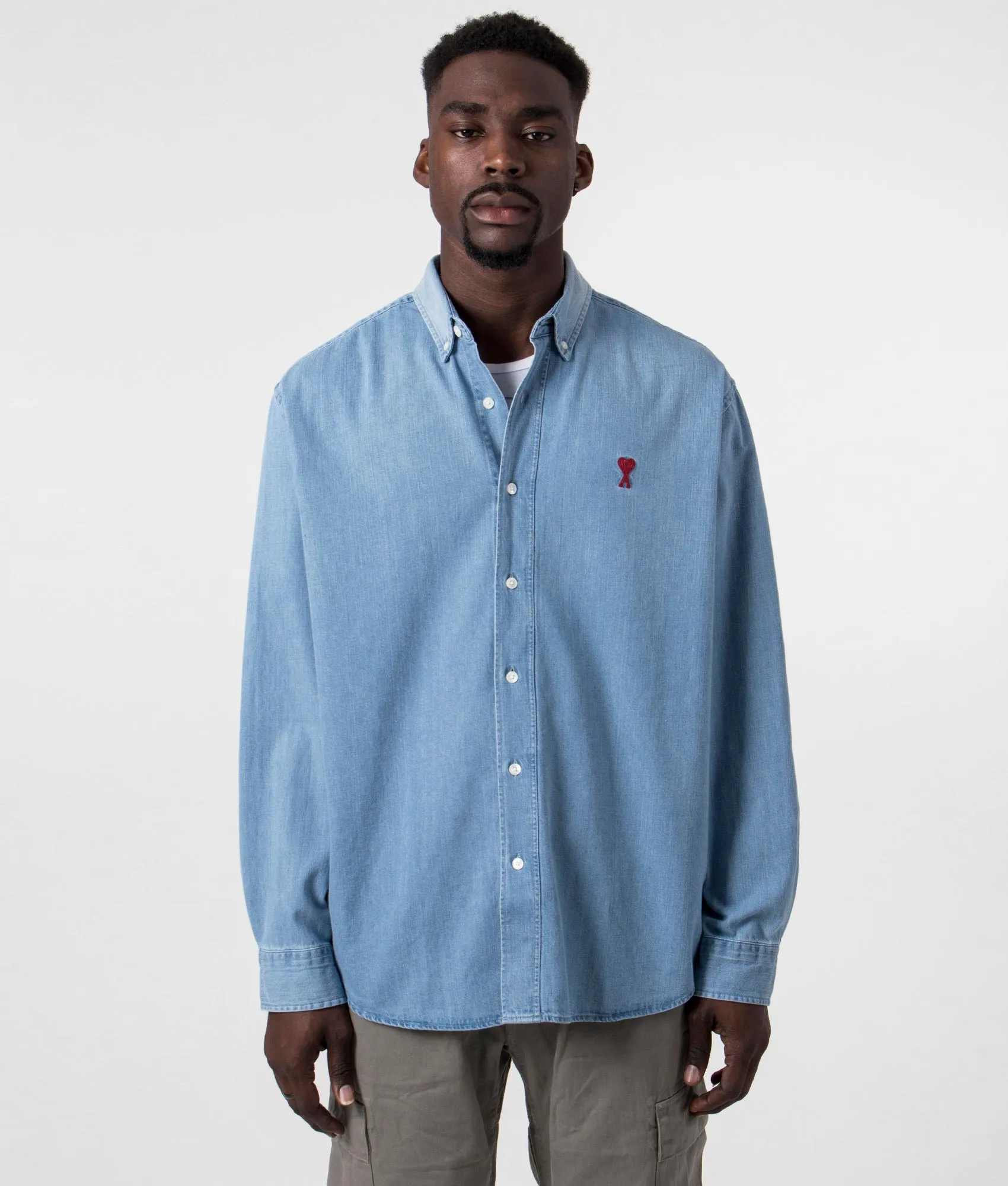 Relaxed Fit Denim Shirt