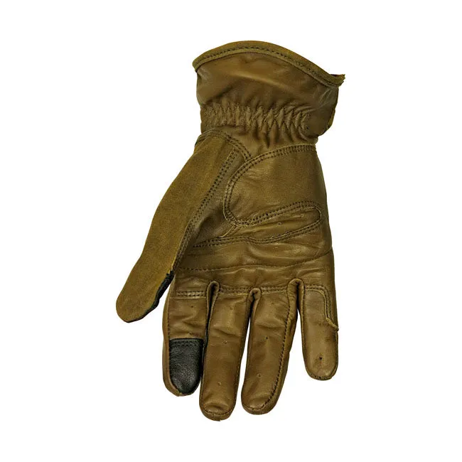 Roland Sands Design Truman Textile Gloves Ranger / Tobacco