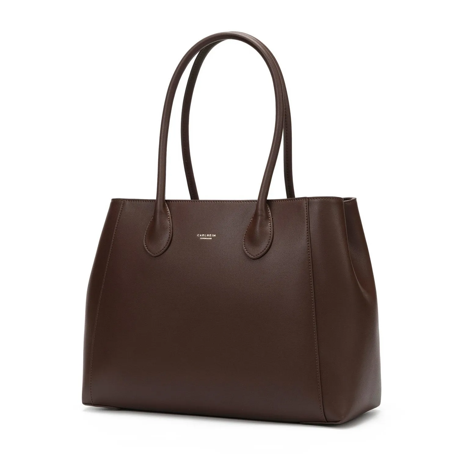 Selena Genuine Leather Handbag (Brown)