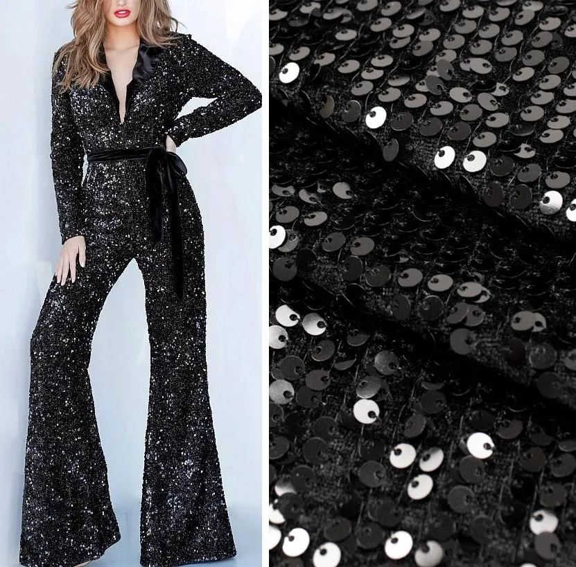 Sequin Spangle on a Velvet