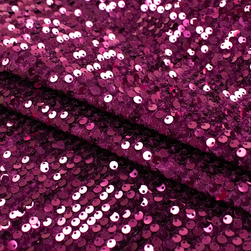 Sequin Spangle on a Velvet