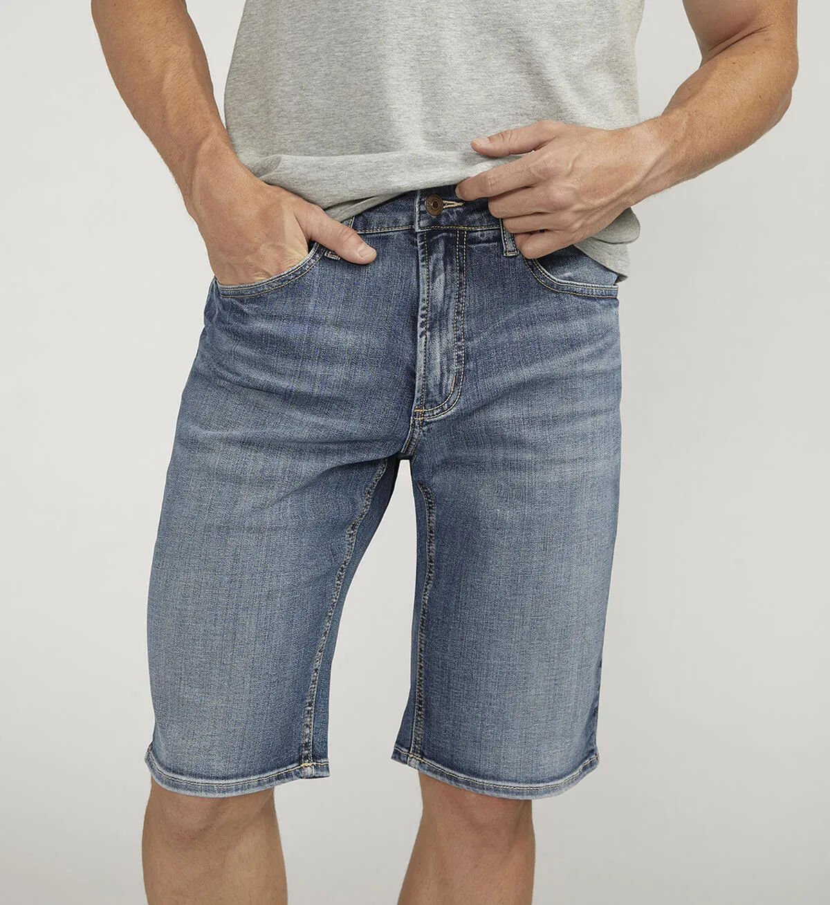 Silver Zac Relaxed Fit Shorts