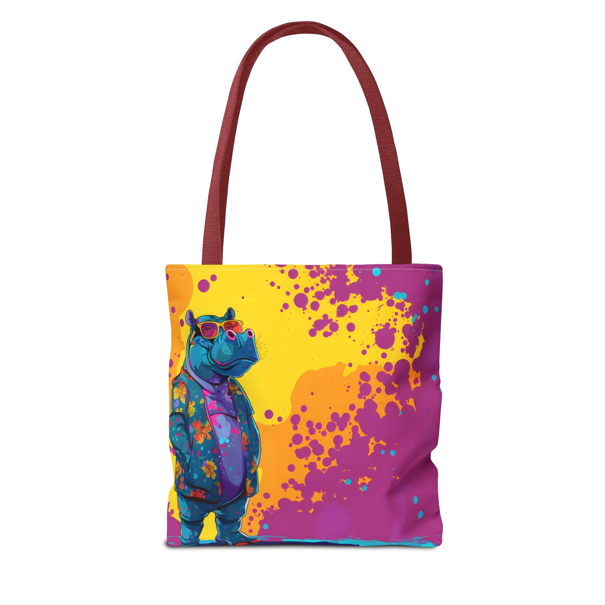 Stylish Hippo Tote Bag (AOP) - StyleMZ