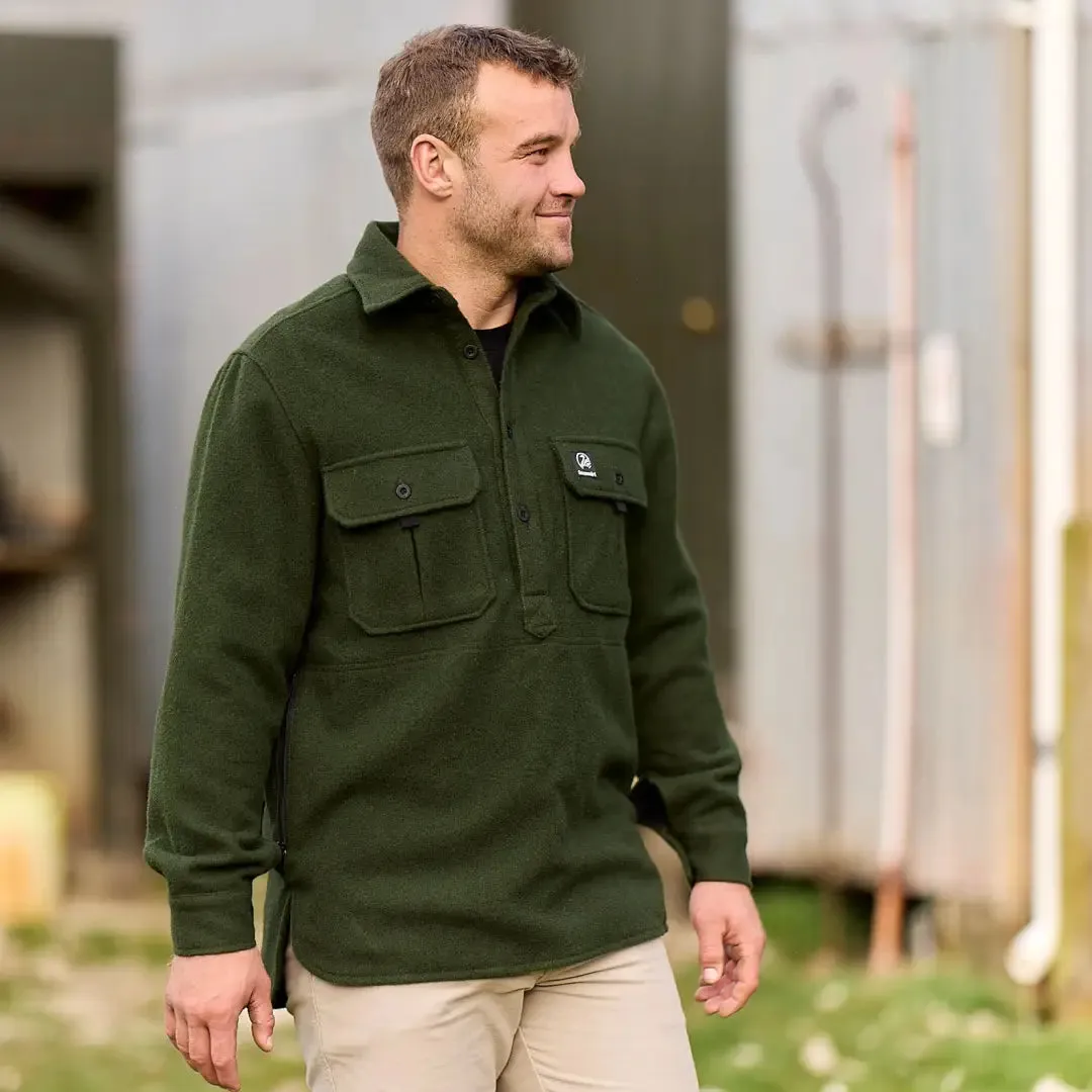 Swanndri Ranger Wool Zip Front Bushshirt