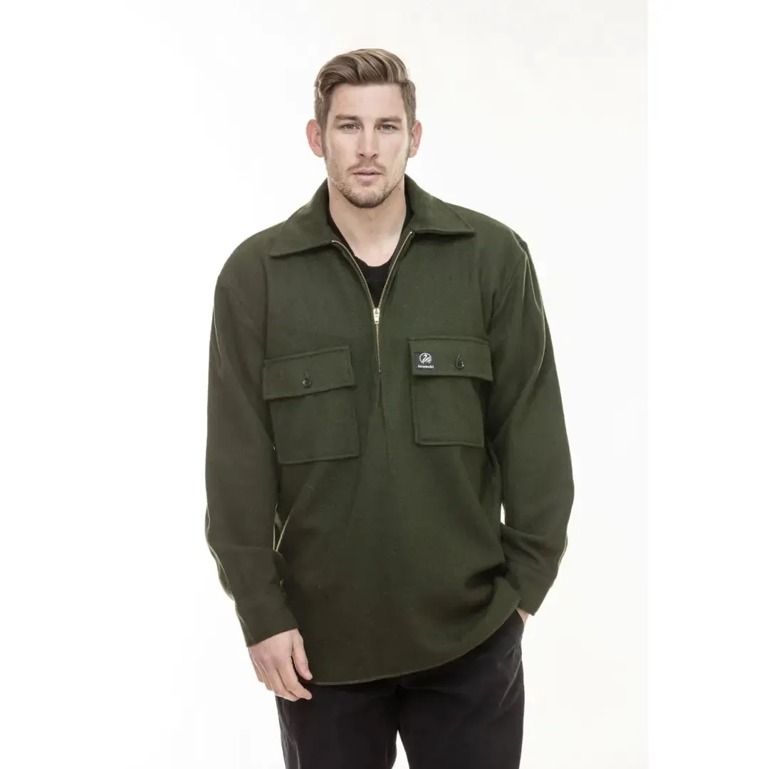 Swanndri Ranger Wool Zip Front Bushshirt