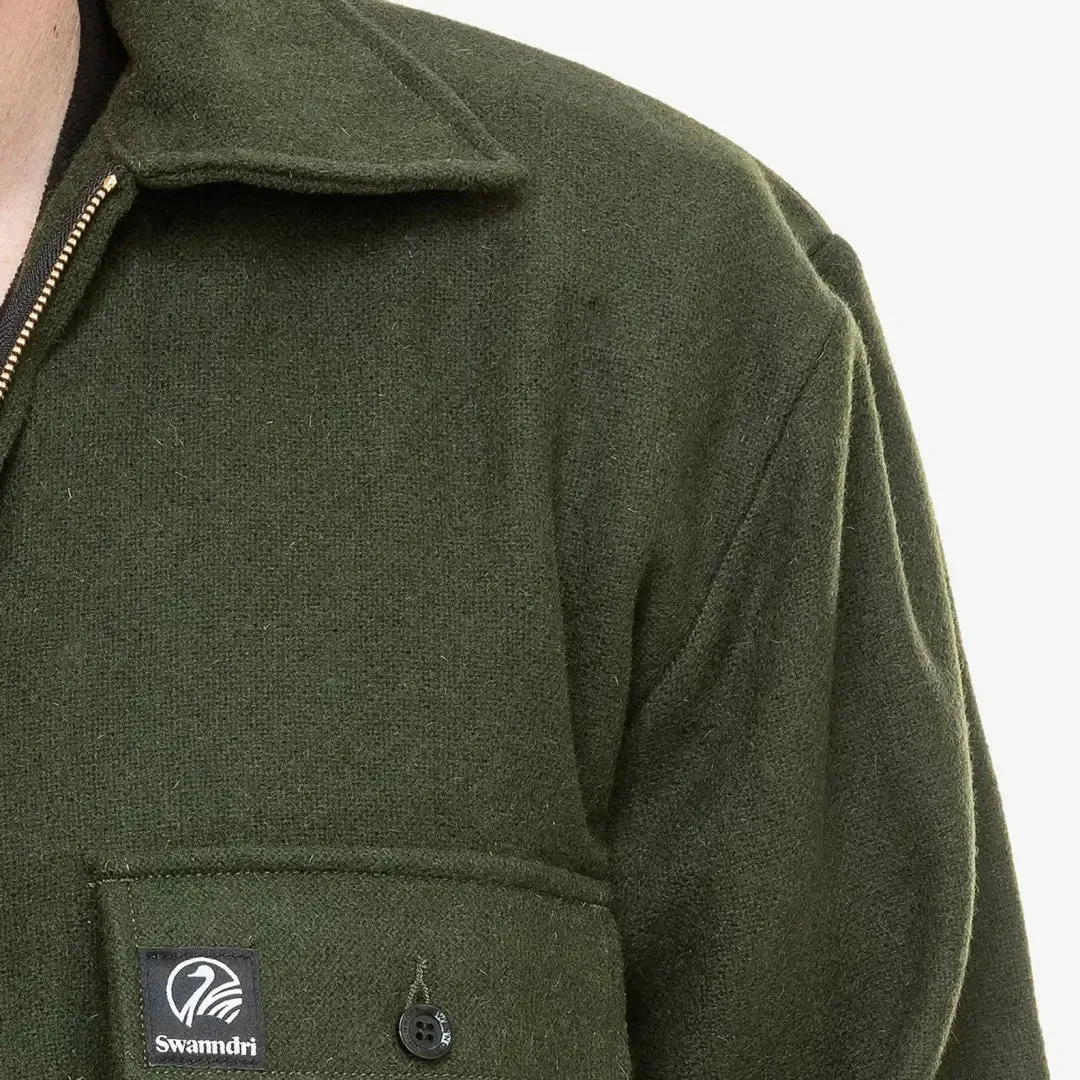 Swanndri Ranger Wool Zip Front Bushshirt