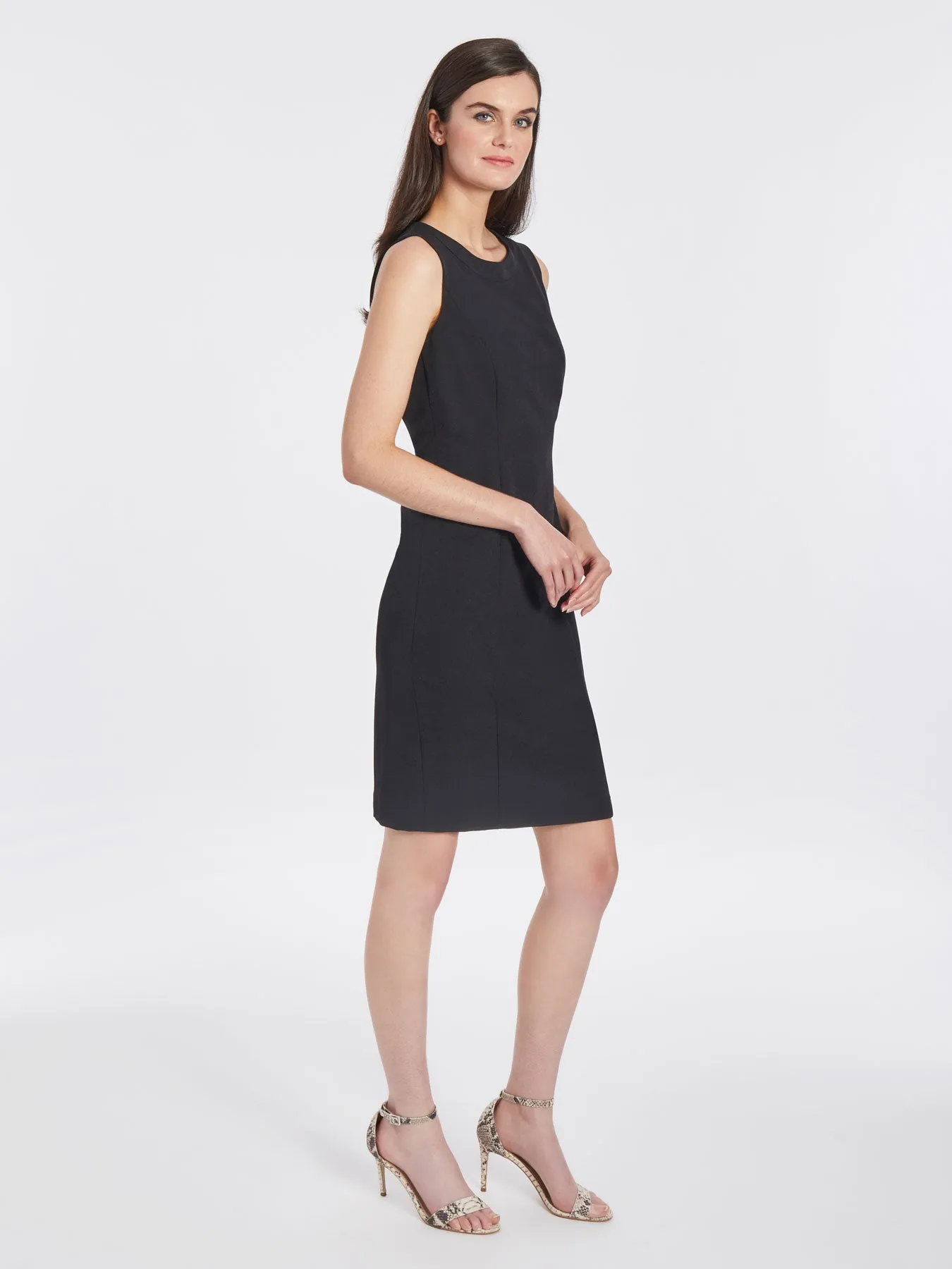 Tailored Princess Seam Sheath Dress