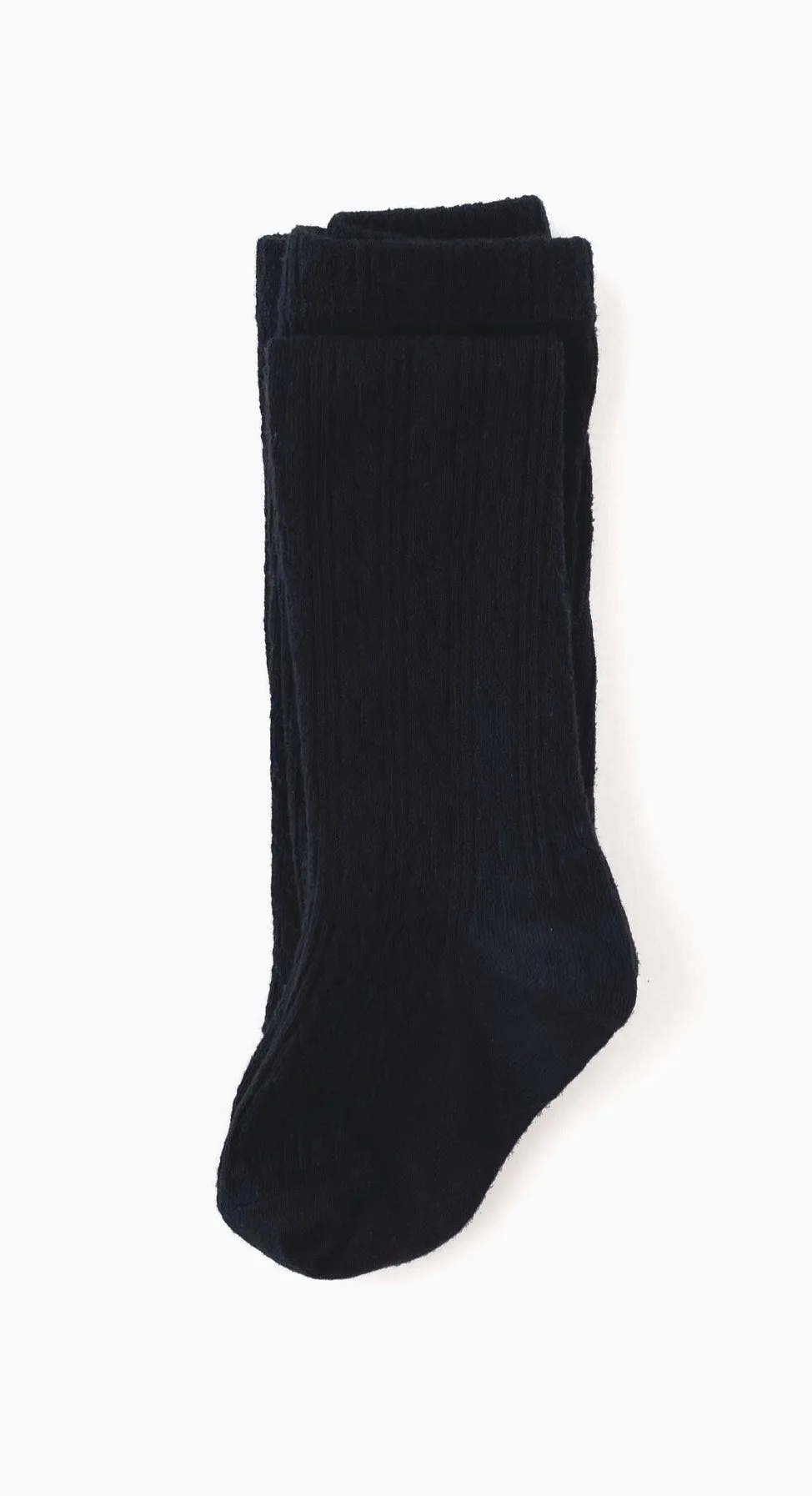 The Little Stocking Co - Knit Tights - Black