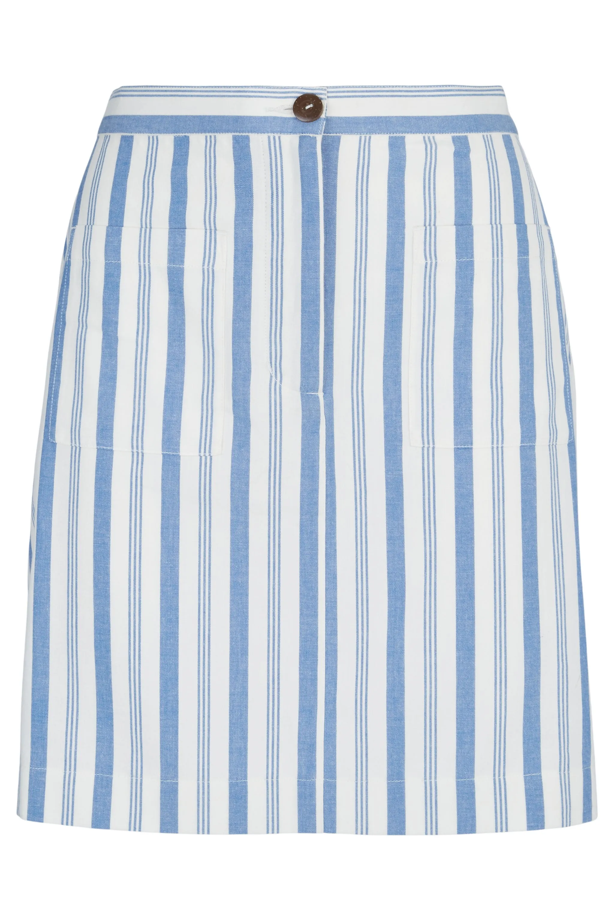 Tica Striped Skirt in Blue stripe