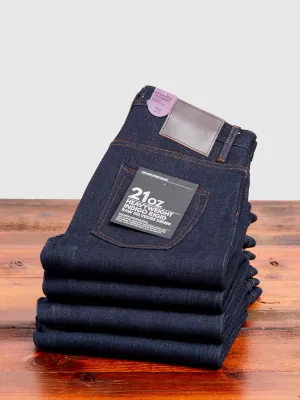 UB621 Heavyweight 21oz Selvedge Denim - Relaxed Tapered Fit