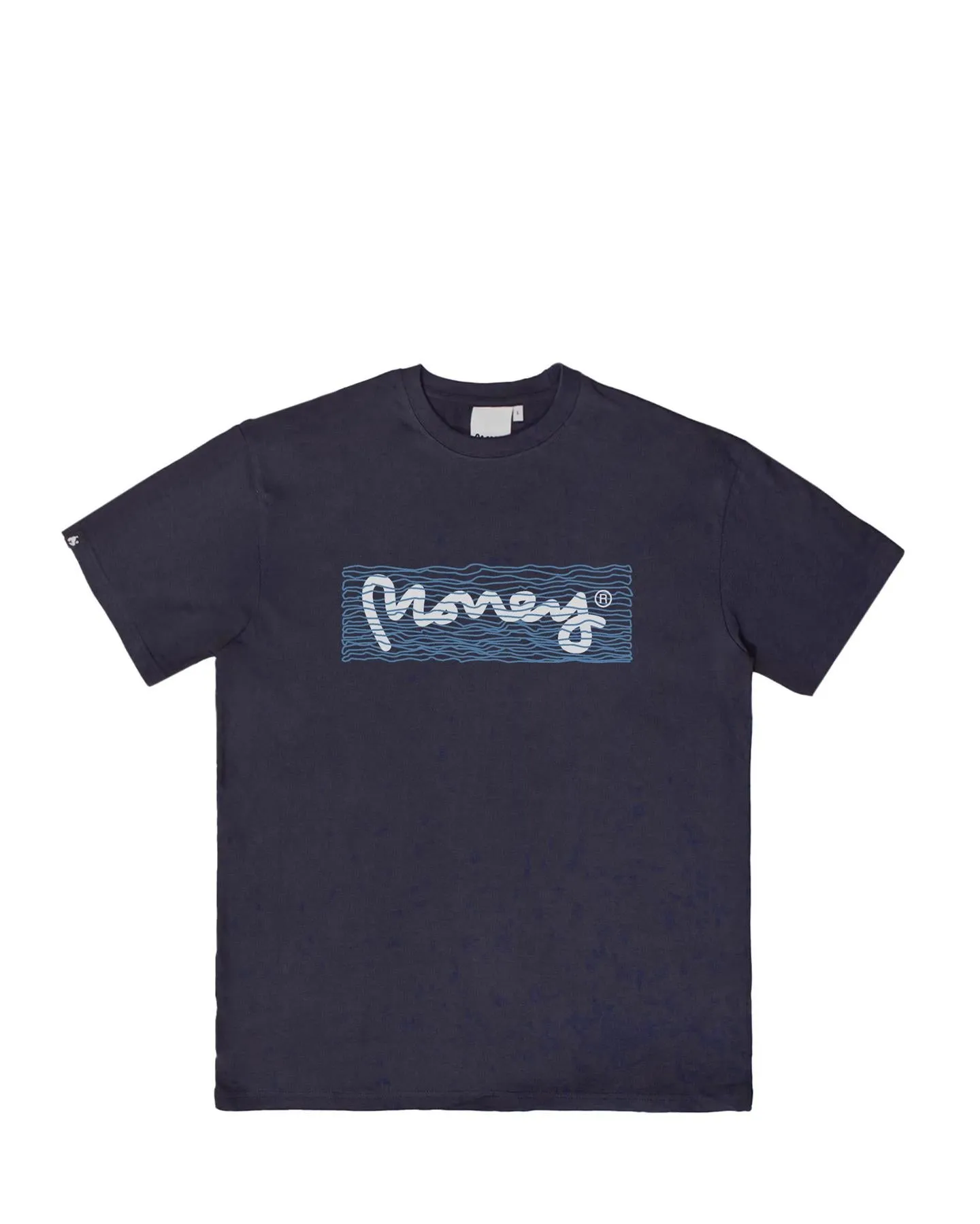 Wavy Ape Tee Navy