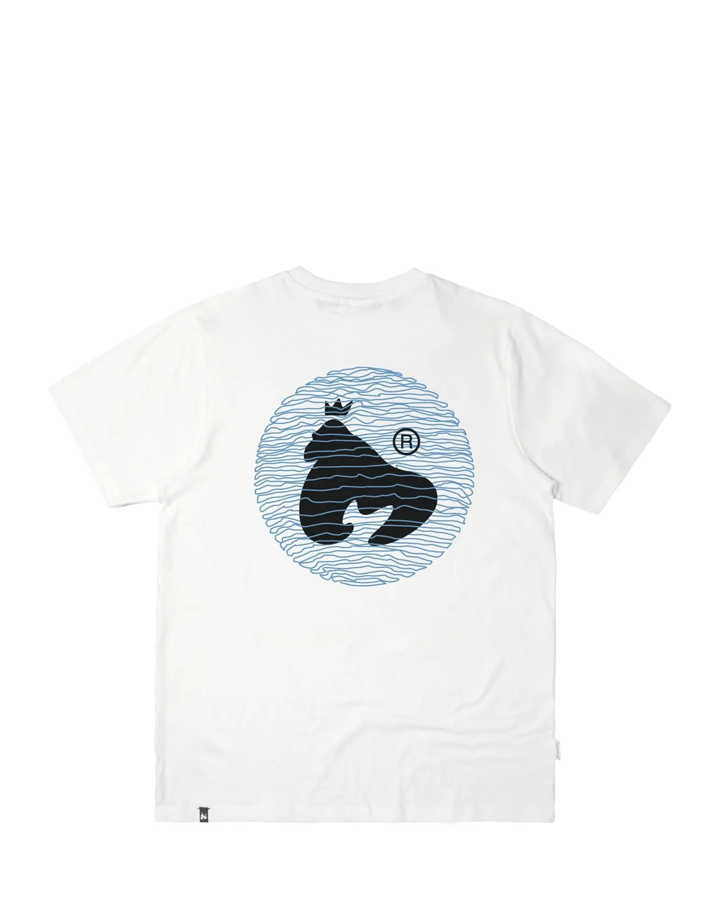 Wavy Ape Tee White